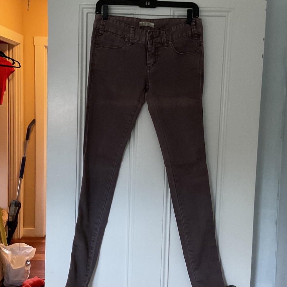 Free People Skinny Jeans - Brown
